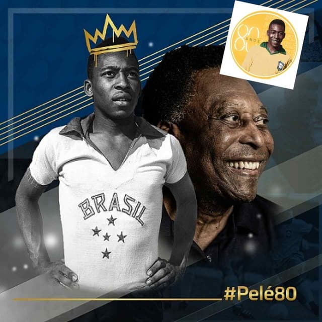 Pelé Coroa 80 anos em 80 dias