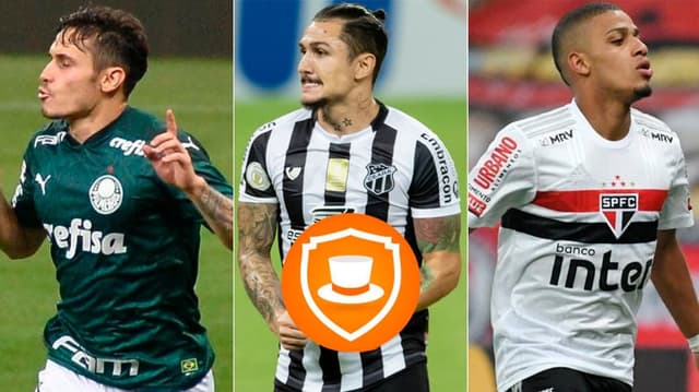 Montagem - Vinícius, Raphael Veiga e Brenner