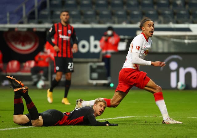 Eintracht Frankfurt x RB Leipzig - Yussuf Poulsen