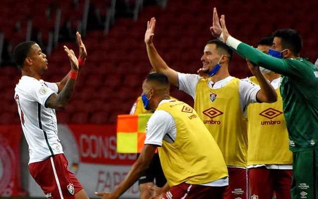 Internacional x Fluminense - Comemoração