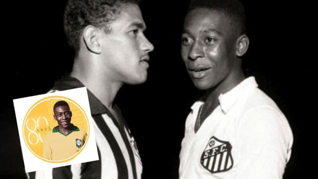 Pelé e Mané 80 anos