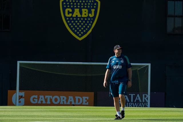 Rogério Ceni - Treino do Flamengo no CT do Boca Jrs