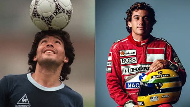 Maradona e Senna