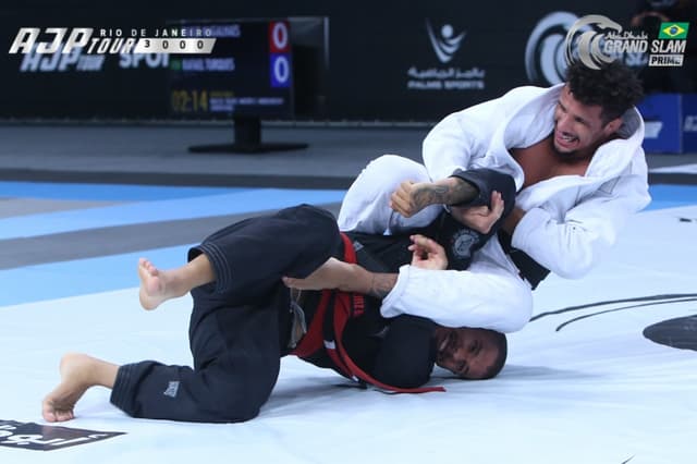 O Abu Dhabi Grand Slam contou com lutas de alto nível no parque olímpico do Rio de Janeiro (Foto: Ane Nunes)