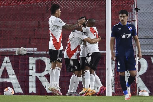 River Plate x Nacional - Comemoração