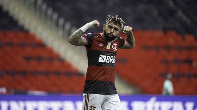 Gabriel Barbosa - Flamengo x Santos