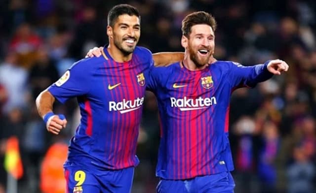 Lionel Messi e Luis Suárez