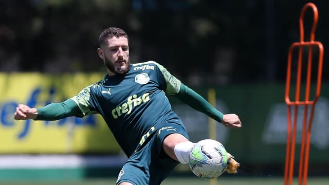 Zé Rafael treino Palmeiras