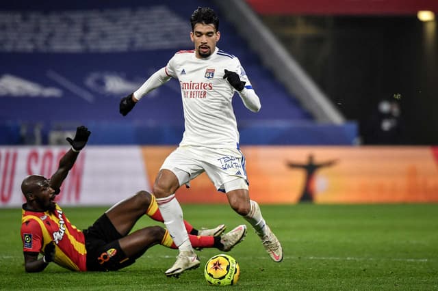 Lyon x Lens - Lucas Paquetá