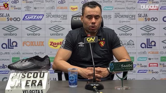 Jair Ventura, técnico do Sport