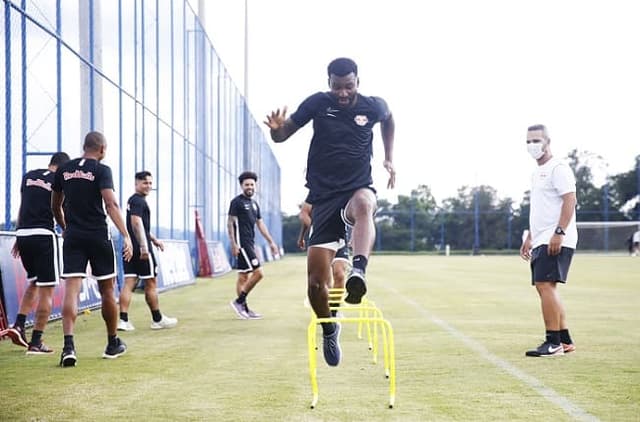 Ligger em treino do Red Bull Bragantino