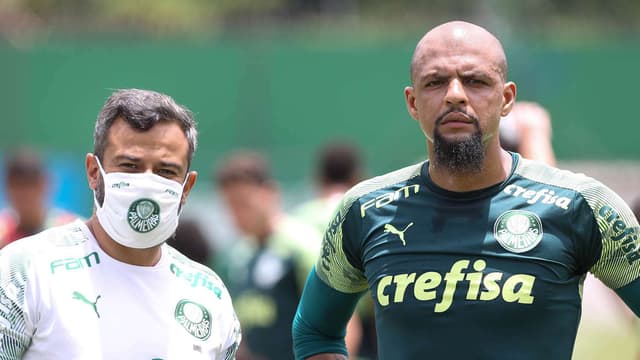 Felipe Melo Daniel Gonçalves Palmeiras