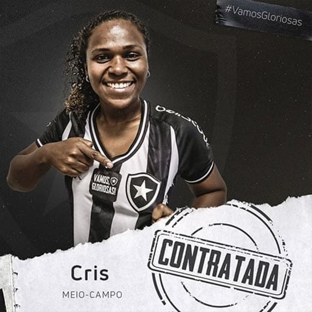 Cris Botafogo futebol feminino