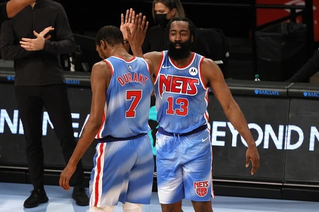 James Harden e Kevin Durant