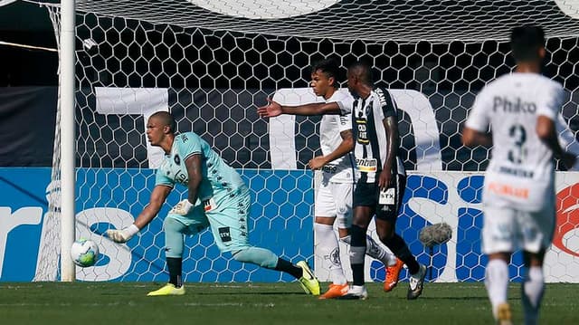 Santos x Botafogo - Diego Loureiro