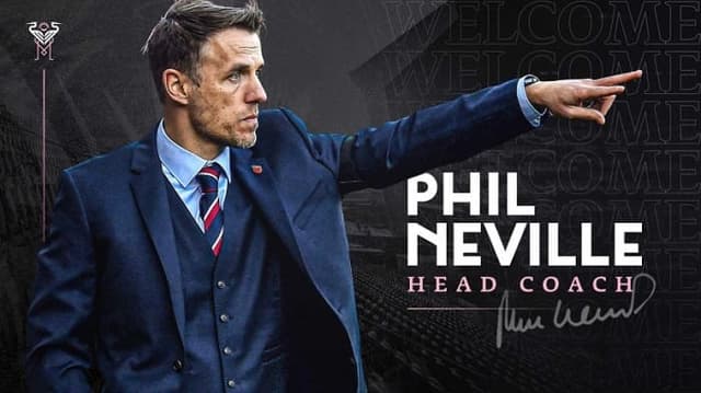 Phil Neville anunciado no Inter Miami