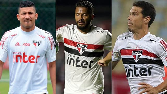 Montagem - Rojas, Reinaldo e Hernanes