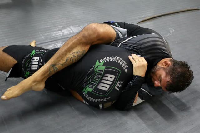 Miltinho Vieira está treinando forte em su academia para a sua luta no BJJ Stars 5 (Foto: Eduardo Ferreira/ divulgação)