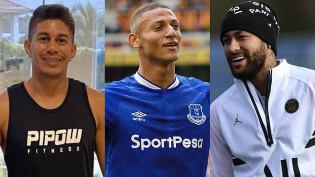 conca, Richarlisson e Neymar