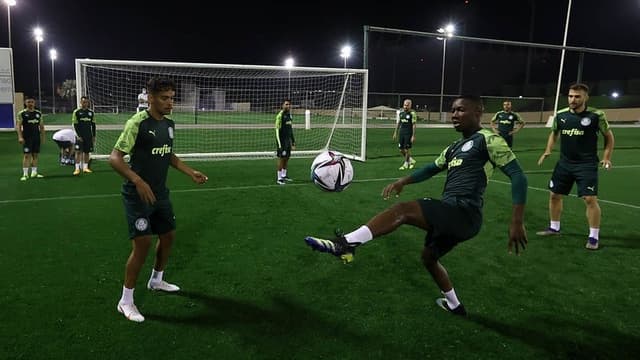 Treino Palmeiras Qatar