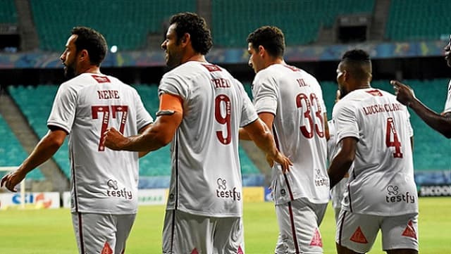 Nenê, Fred, Nino e Luccas Claro - Fluminense