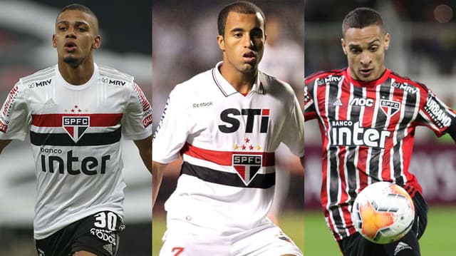 Brenner, Lucas Moura e Antony