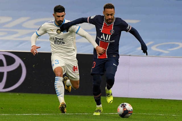 Olympique de Marselha x PSG - Neymar