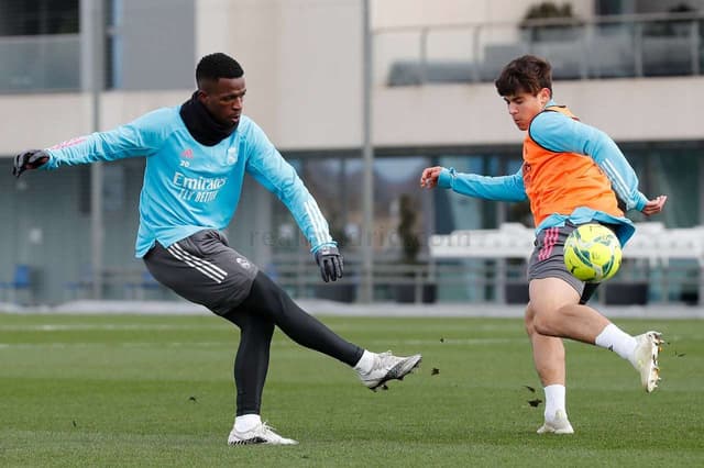 Treino - Real Madrid - Vinícius Junior (Vini Jr.)