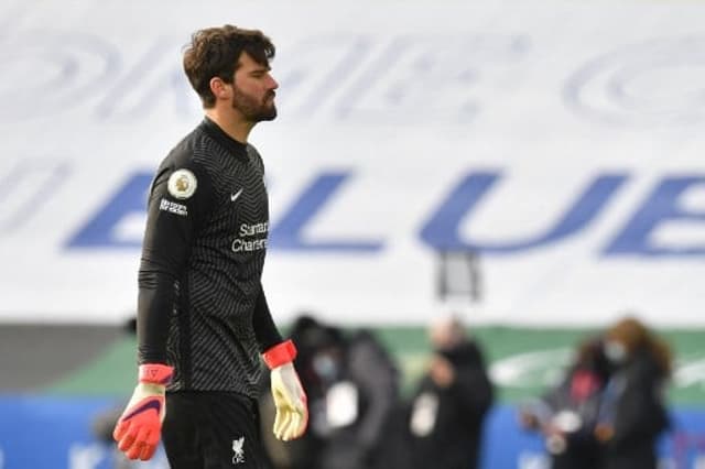 Liverpool x Leicester - Alisson