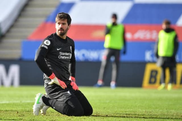 Liverpool x Leicester - Alisson