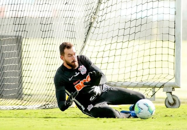 Walter - Treino Corinthians