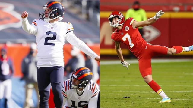 cairo santos chicago bears harrison buttker kansas city chiefs