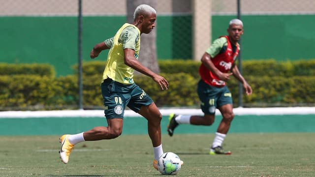 Danilo Palmeiras treino