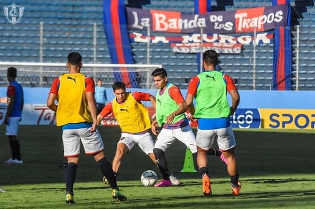 Treino do Cerro Porteño