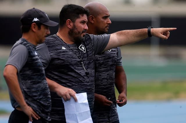 Lúcio Flávio, Eduardo Barroca e Felipe Lucena - Botafogo