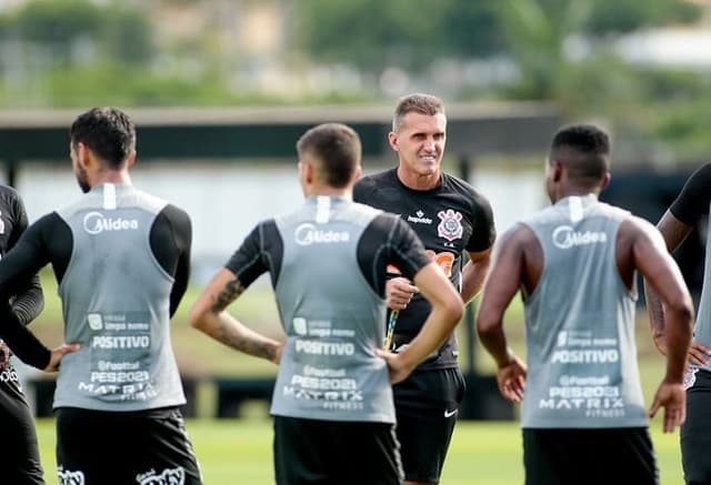 Mancini - Treino Corinthians