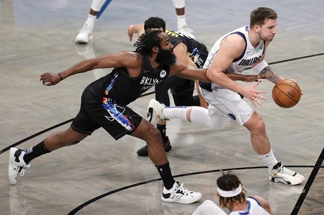 Luka Doncic e James Harden