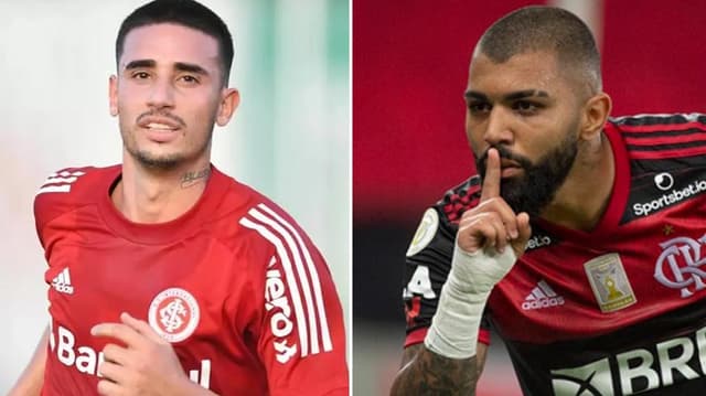 Montagem Galhardo Gabigol