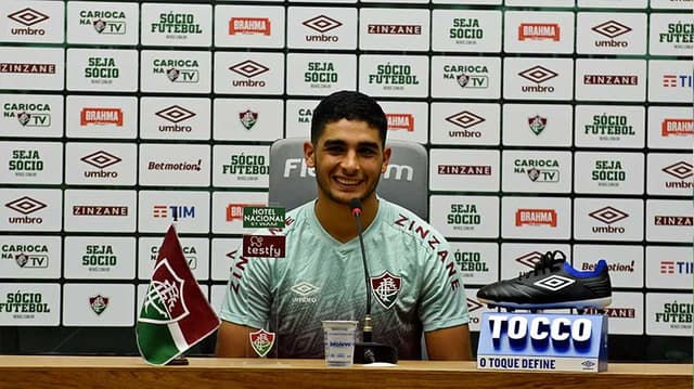 Michel Araújo - Treino Fluminense