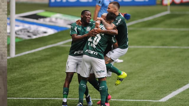 Palmeiras x Ferroviária - Comemoração do Gol