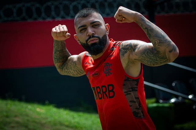 Gabigol - Treino Flamengo