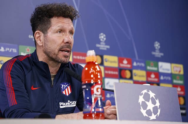 Diego Simeone - Atlético de Madrid - Coletiva