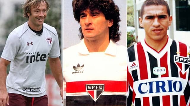 Montagem Lugano, Darío Pereyra e Aristizábal