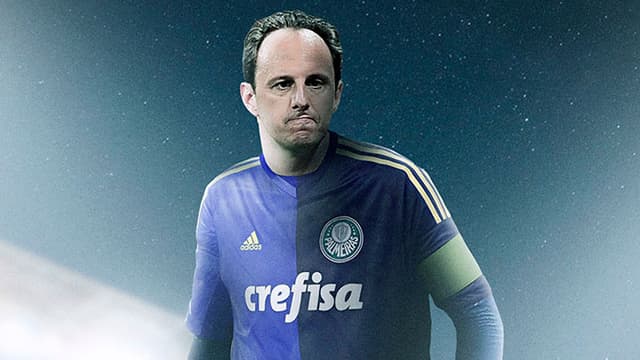 Rogério Ceni com a camisa do Palmeiras