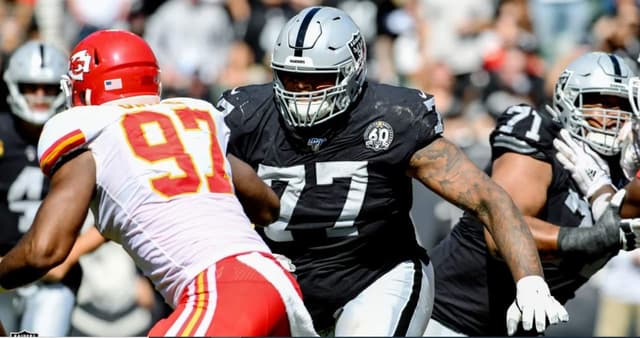 Trent Brown las vegas raiders