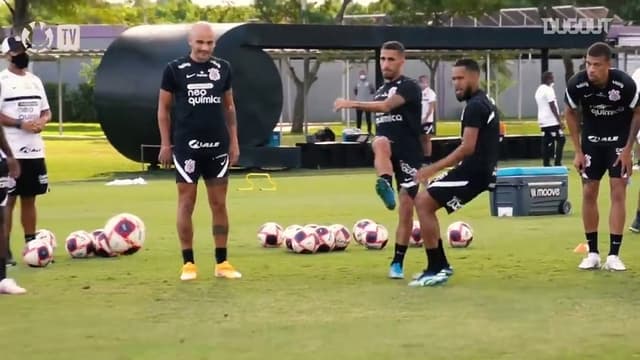 Treino Corinthians