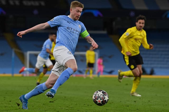 Manchester City x Borussia Dortmund - Kevin De Bruyne