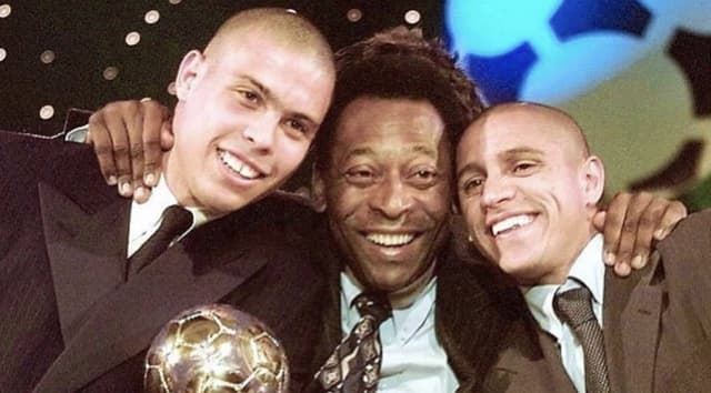 Ronaldo, Pelé e Roberto Carlos