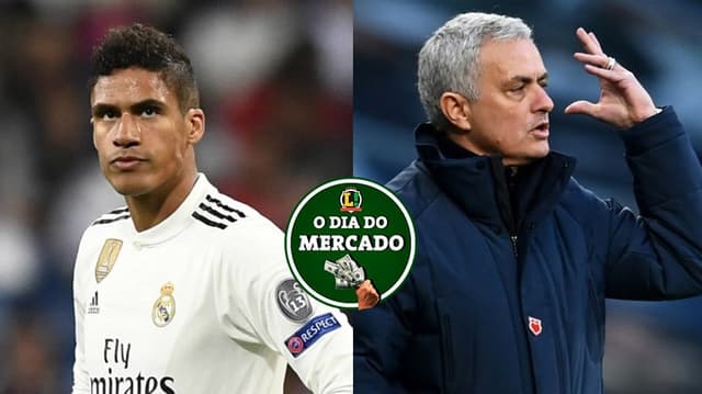 Dia do Mercado - Varane e Mourinho