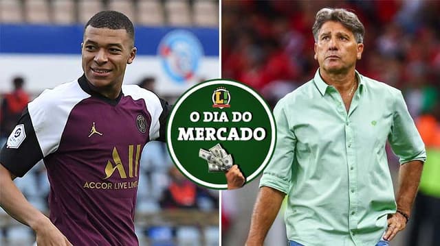 Dia do Mercado - Mbappé e Renato Gaúcho